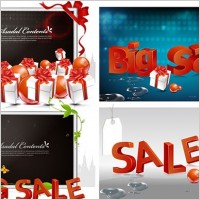 big sale theme vector