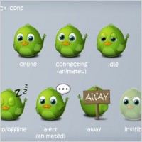 Birdie Adium Dock Icons icons pack