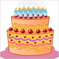Birthday Cake clip art