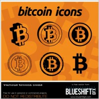 Bitcoin Vector Icons