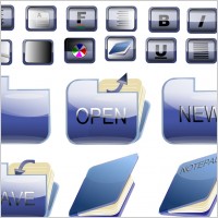 Bkue folder icons