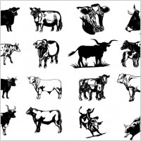 Free Download Vector Background on Cow Free Vector For Free Download  About 125 Files