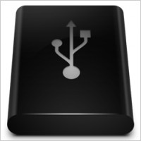 Black Drive USB