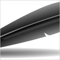 Black Feather clip art