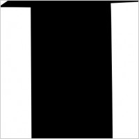 Black Up Arrow clip art