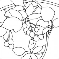 Blackberry Motif clip art