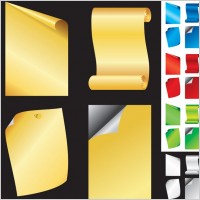 blank paper roll angle vector