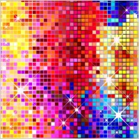 bling bling ballroom effect vector