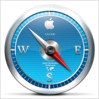 blue apple compass
