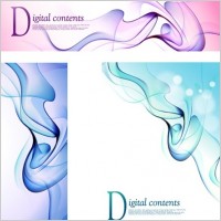 Blue dream smoke element vector