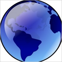 Blue Earth clip art
