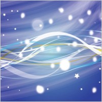 Blue Night Sky Vector Background