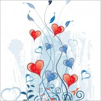 blue valentine ornament