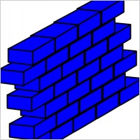 Blue Wall clip art