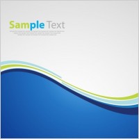 Blue Wave Background