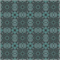 Bluish Floral Wallpaper