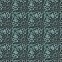 Bluish floral wallpaper 