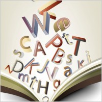 books letters 02 vector
