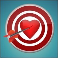 Breaking heart with the dart