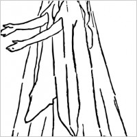 Bride In A Wedding Dress clip art