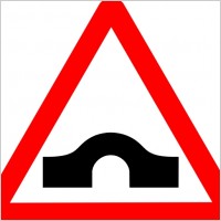 Free Vector Traffic Signs on Cross Road Clipart