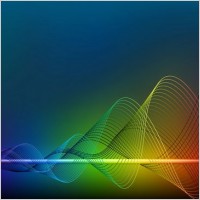 bright dynamic flow line 01 vector