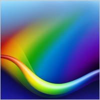 bright dynamic flow line 04 vector
