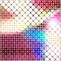 bright mosaic design background vector 4