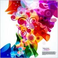 brilliant colorful loop pattern 02 vector