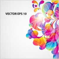 brilliant colorful loop pattern 04 vector
