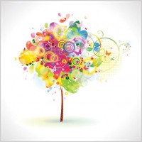 brilliant dynamic elements of the trend 04 vector