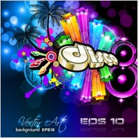 brilliant dynamic musical elements 04 vector