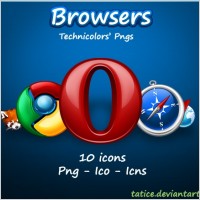 Browsers Icons icons pack