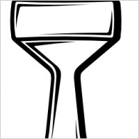 Brush Outline Coloring clip art
