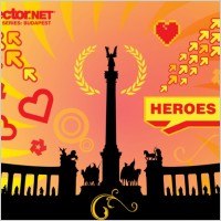 Budapest Heroes Square Monument