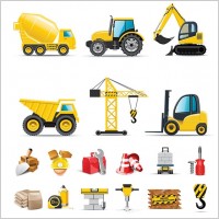 builders icon vector