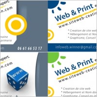 Business card template vectors