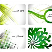 business card trend vector