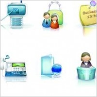 business exquisite 3d vector 2