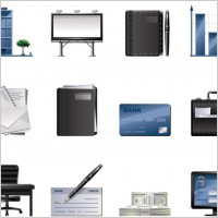 business icons vector