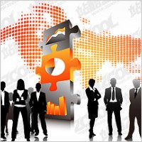 Business people illustrations