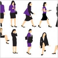 Business Woman Vectors