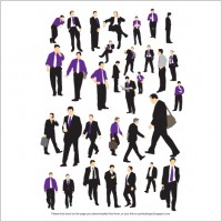 

								Businessman Silhouettes							