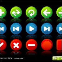 Button Icons Pack icons pack