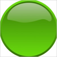 Button-green clip art