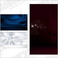 Buwen background material and fashion pattern vector