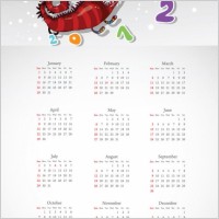 calendar 2012 calendar 05 vector