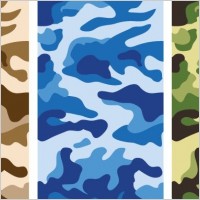 Camouflage Pattern Vector Graphics