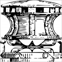 Capstan For An Anchor clip art