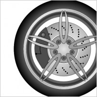 Car Wheel Art